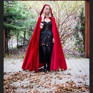 Custom Made Velvet Cloak